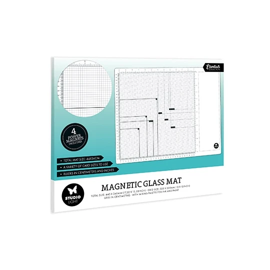 Magnetic Glass Mat  incl Magneten – Studiolight Essentials