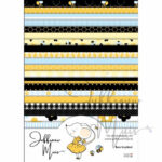 Juffrouw Muis Cardstock - Bee Inspired