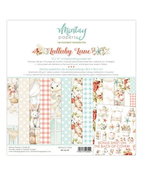 Lullaby Lane 12×12 Inch Scrapbooking Paper Set (MT-LUL-07)