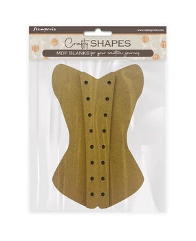 MDF Crafty Shapes Blanks Old Lace Corset (KLSM27)