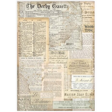 The Derby Gazette A4 Rice Paper (DFSA4916)