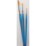 Penselen set 3 stuks - rond - Hobby & Crafting Fun