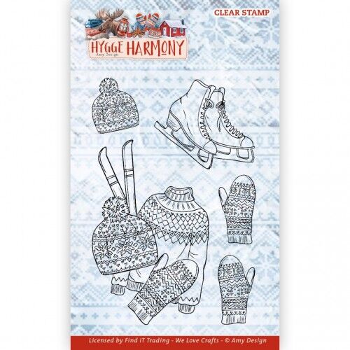 Clear Stamps – Amy Design – Hygge Harmony – Winter Sports