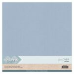 Linen Cardstock - SC - Grijsblauw