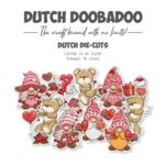 Die-Cuts - DDBD - Love in the air 18 pcs