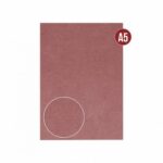 Cardstock - Linen - Christmas Red - A5