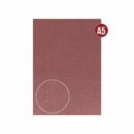 Cardstock - Fiber - Christmas Red - A5