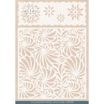 Stencil - Card Deco Essentials - Purple Blossom - Flowers  - A5