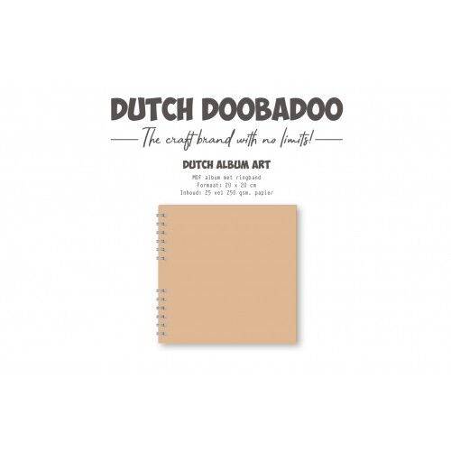 Art Journal – DDBD – MDF 20 x 20 cm