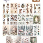 Fairy Bells Art Journaling set A4 nr 1 - Winter 99081/001