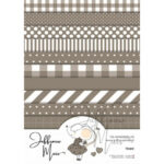 Juffrouw Muis Tiny Cardstock A5 - Taupe