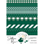 Juffrouw Muis Tiny Cardstock A5 - Dennengroen
