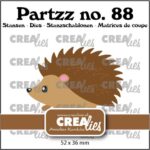 Partzz stansen no. 88 Egel - Crealies