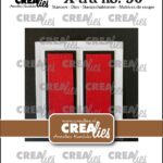 X-tra Stansen No. 90 Vierkant raam met luikjes - Crealies