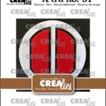 X-tra Stansen No. 91 Rond raam met luikjes - Crealies