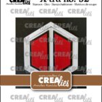 X-tra Stansen No. 92 Zeshoekig raam met luikjes - Crealies