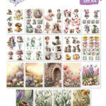 Fairy Bells Art Journaling set A4 nr 2 - Voorjaar 99081/002