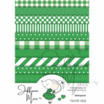 Juffrouw Muis Tiny Cardstock A5 - Kikkergroen