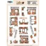 3D Cutting Sheet - Berries Beauties - Coffee Moments - Coffee Shop