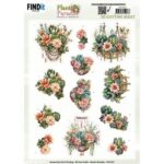 3D Cutting Sheet - Berries Beauties - Plant Paradise - Hanging Baskets