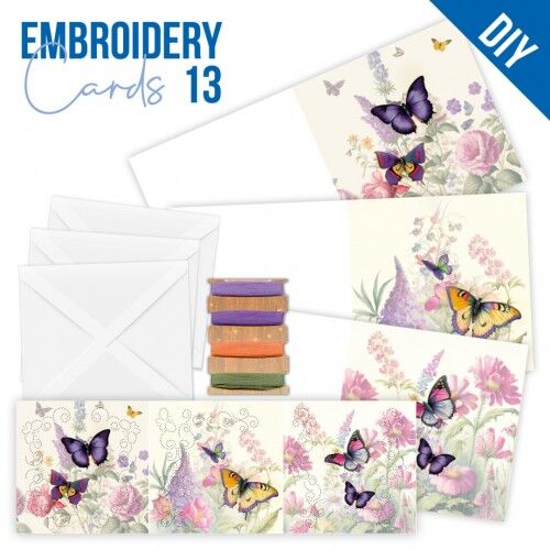 Stitch and Do Cards 13 – Berries Beauties – Butterflies
