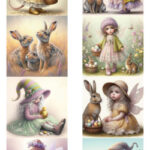 Fairybells 3-D setje 8 - Voorjaar