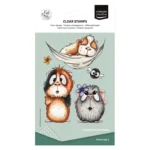 Vaessen Creative Clear Stamps - Guinea Pigs 1 by Carla Creates
