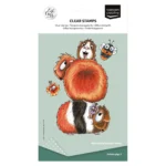 Vaessen Creative Clear Stamps - Guinea Pigs 2 by Carla Creates