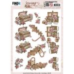 3D Push out Sheet - Amy Design - Sewing Serenity - Sewing Box