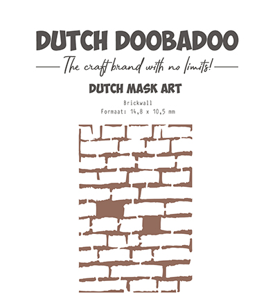 Mask Stencil Brick wall – Dutch Doobadoo