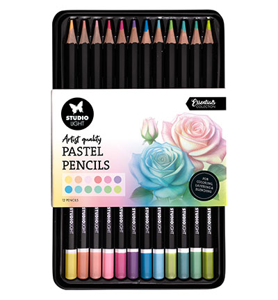 Studiolight Pencils 12 Colors in pastel shades Essentials nr.01