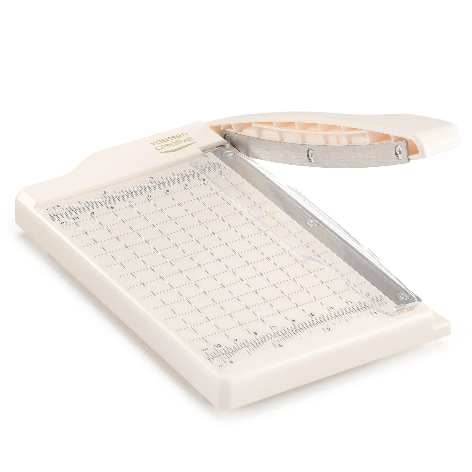 Vaessen Creative • Mini Guillotine Papiersnijder 15,2x13,5cm - Afbeelding 2