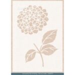 Stencil - Card Deco Essentials - Blue Meadow - Blue Hydrangea A5