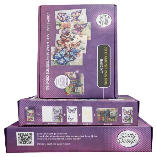 Dotty Designs 3D Diamond Painting Basic Kit