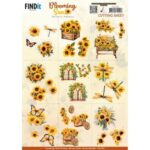 3D Knipvel - Berries Beauties - Blooming sun - Mini