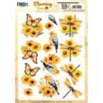 3D Knipvel - Berries Beauties - Blooming sun - Golden Meadow