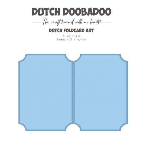 Fold Art – DDBD – 2-luik ticket A4
