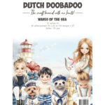 Dutch Doobadoo - Collage papierset Waves of the Sea