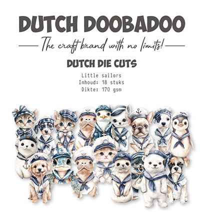 Dutch Doobadoo –  Collage Die-cuts Little Sailor