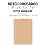 Dutch Doobadoo - MDF Art Journal with Paper A6