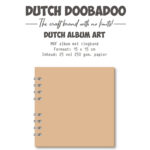 Dutch Doobadoo -  MDF Art Journal Notebook