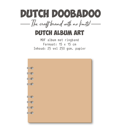 Dutch Doobadoo –  MDF Art Journal Notebook