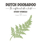 Dutch Doobadoo - Dutch Sticker stencil Fern