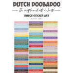 Dutch Doobadoo - Dutch Sticker Strips Oxide