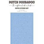 Dutch Doobadoo -  Sticker Sail me Away
