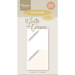 Marianne Design - White & cream cardstock PK9211