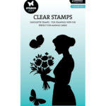 Studiolight - Clear Stamp Flower lady Essentials nr.788