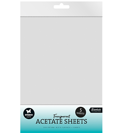 Studiolight – Acetate sheets Transparent Consumables nr.13