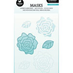 Studiolight - Stencil Embroidery, Classic Rose Essentials nr.345