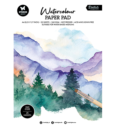 Studiolight – Paper Pad Watercolour Consumables nr.280